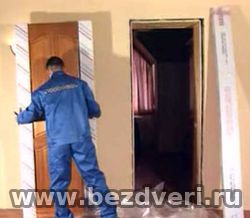 Установка двери